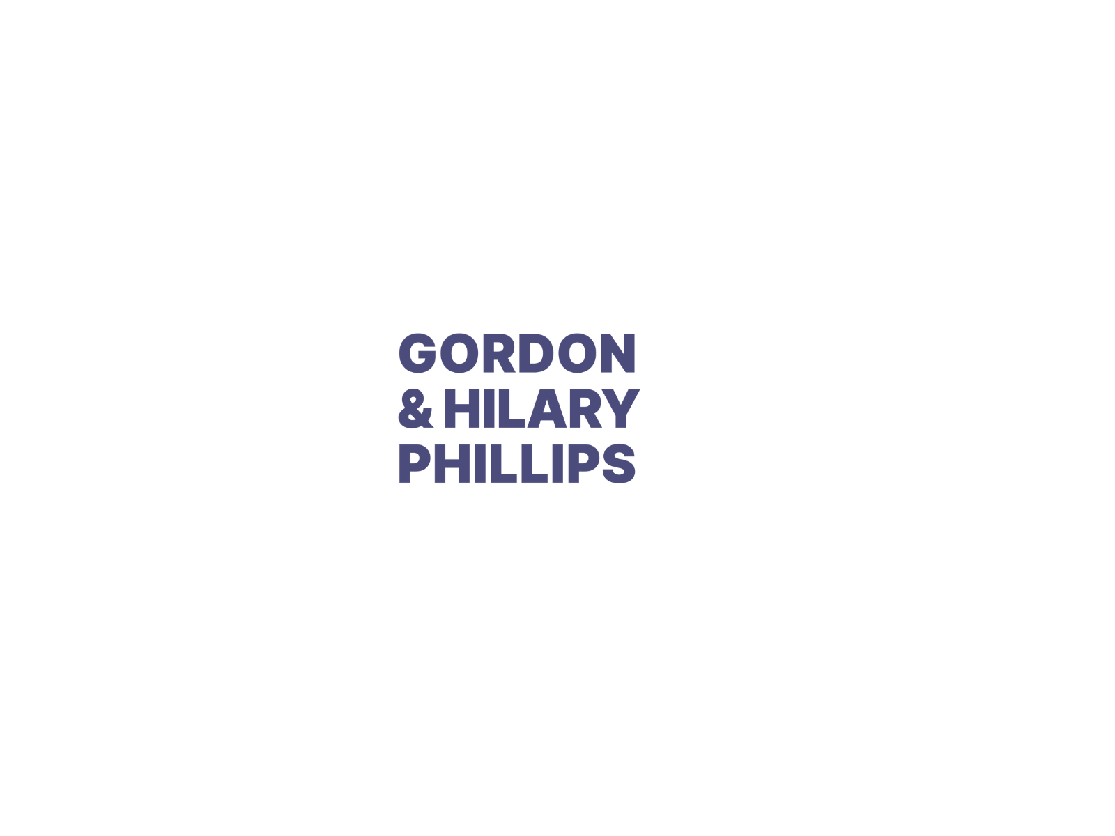 Logo of Gordon & Hilary Phillips